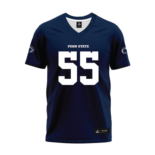 Penn State - NCAA Football : Chimdy Onoh - Navy Premium Football Jersey-0