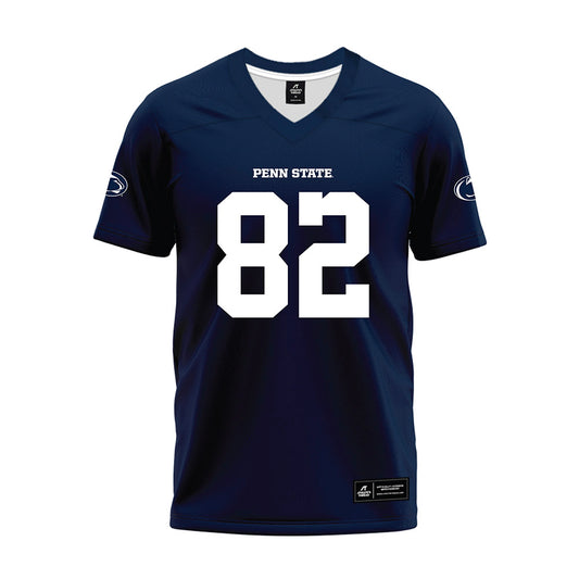 Penn State - NCAA Football : Ethan Black - Navy Premium Football Jersey-0