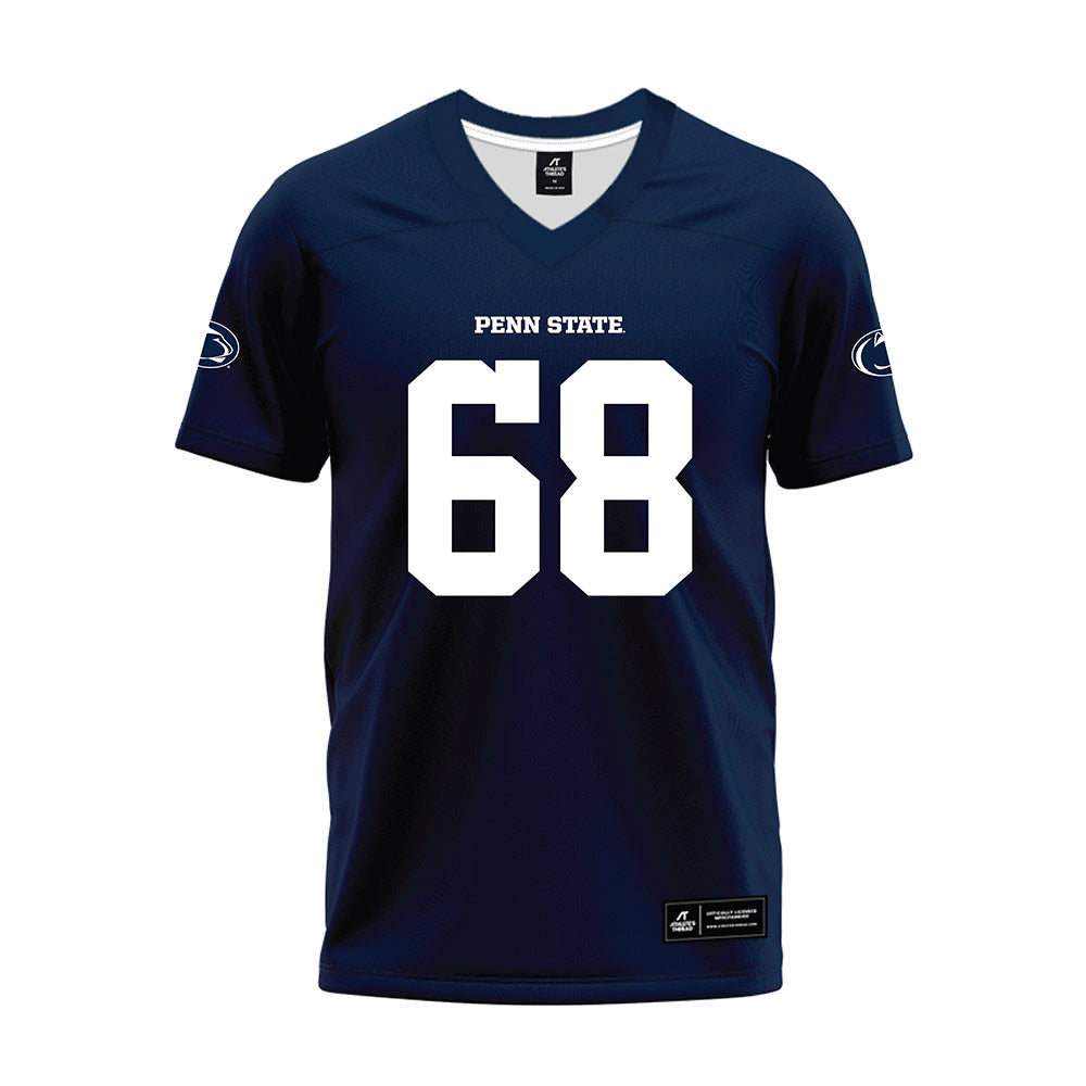 Penn State - NCAA Football : Anthony Donkoh - Navy Premium Football Jersey-0