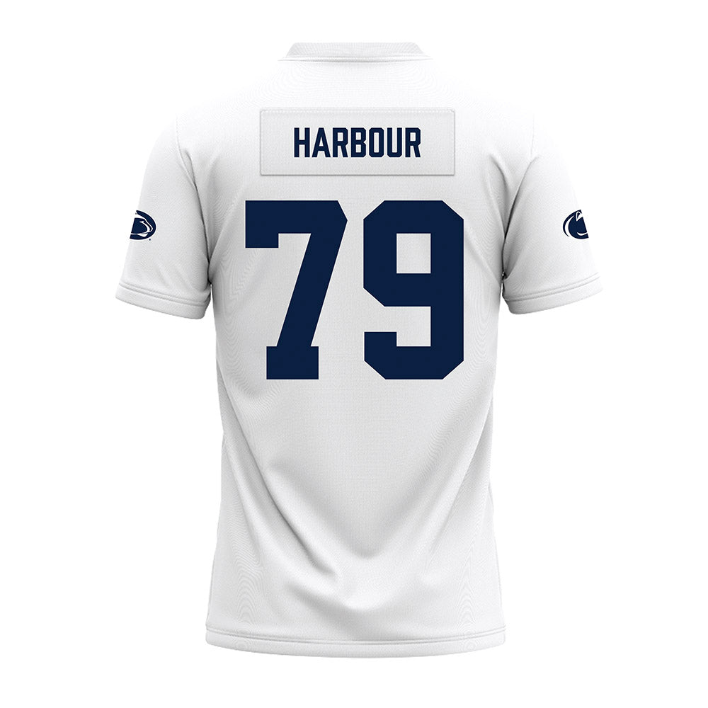 Penn State - NCAA Football : Donnie Harbour - White Premium Football Jersey-1