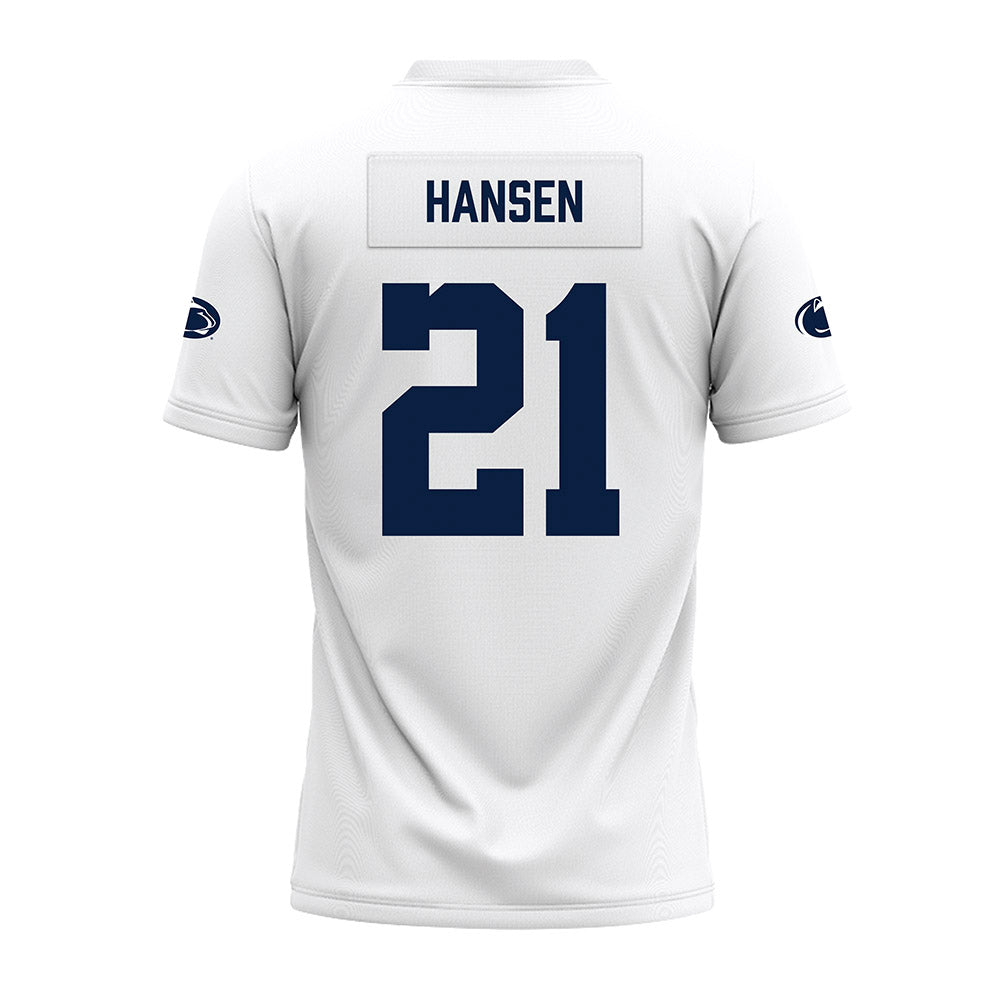 Penn State - NCAA Football : Carson Hansen - White Premium Football Jersey-1
