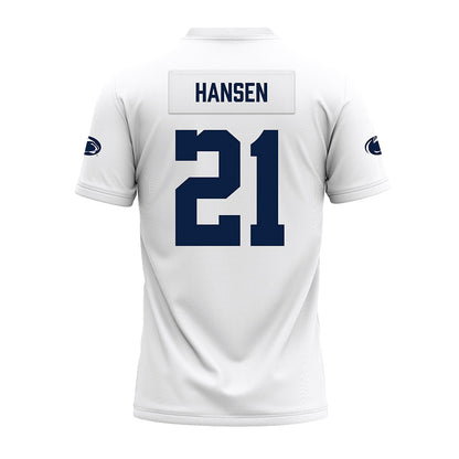 Penn State - NCAA Football : Carson Hansen - White Premium Football Jersey-1