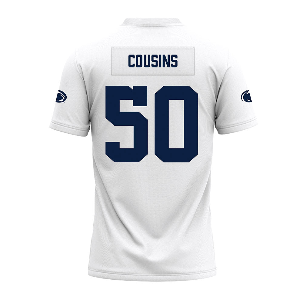 Penn State - NCAA Football : Cooper Cousins - White Premium Football Jersey-1