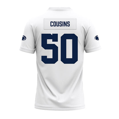 Penn State - NCAA Football : Cooper Cousins - White Premium Football Jersey-1