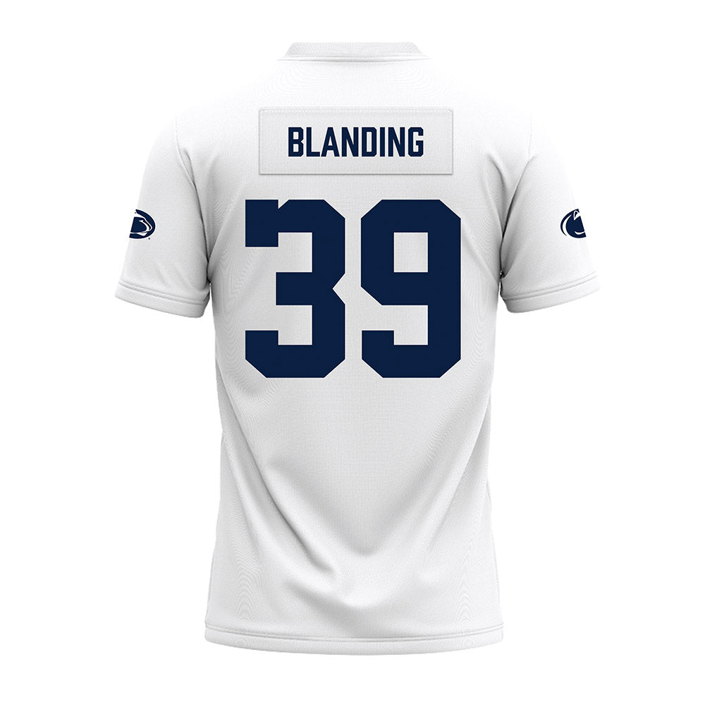 Penn State - NCAA Football : Ty Blanding - White Premium Football Jersey-1
