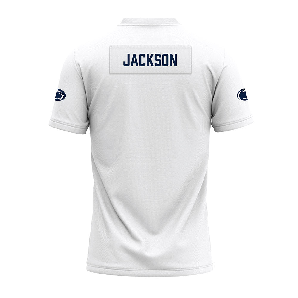 Penn State - NCAA Football : Amarion Jackson - White Premium Football Jersey-1