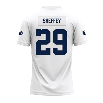 Penn State - NCAA Football : D'Antae Sheffey - White Premium Football Jersey-1