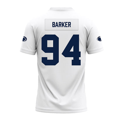 Penn State - NCAA Football : Ryan Barker - White Premium Football Jersey-1
