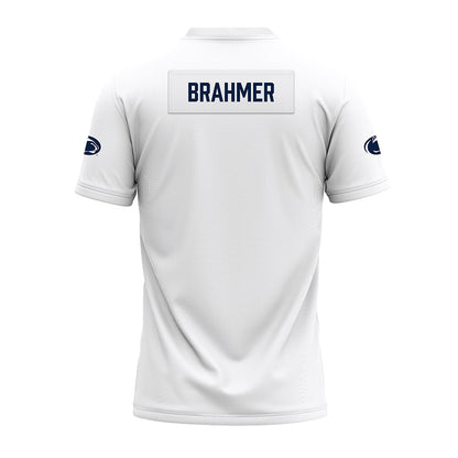 Penn State - NCAA Football : Benjamin Brahmer - White Premium Football Jersey-1