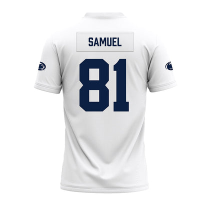 Penn State - NCAA Football : Lyrick Samuel - White Premium Football Jersey-1