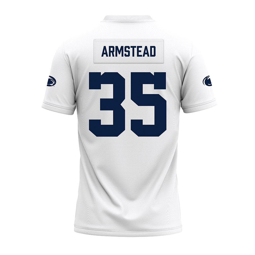Penn State - NCAA Football : Tyler Armstead - White Premium Football Jersey-1