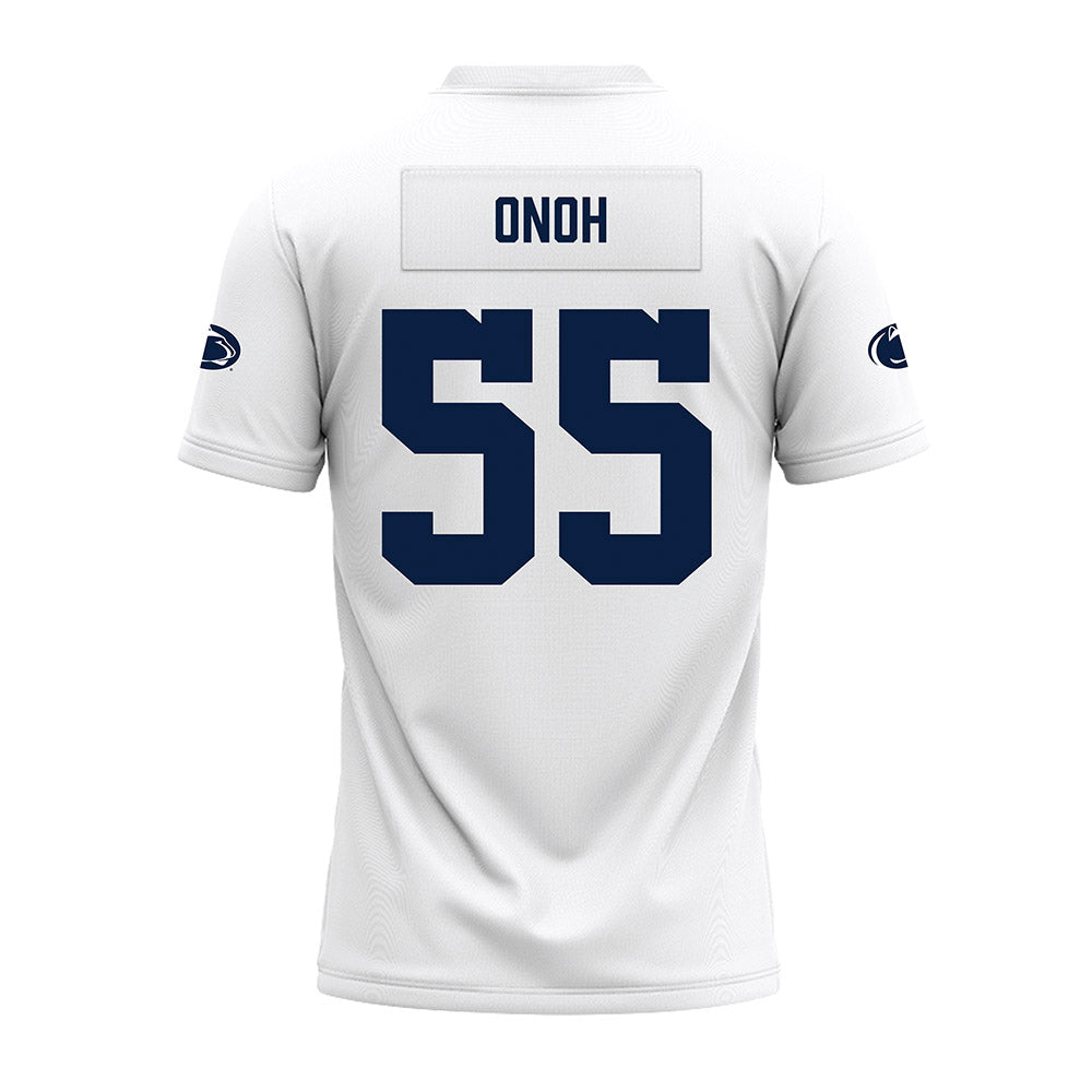Penn State - NCAA Football : Chimdy Onoh - White Premium Football Jersey-1