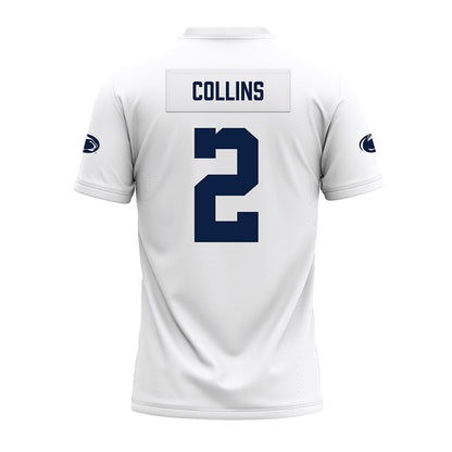 Penn State - NCAA Football : Audavion Collins - White Premium Football Jersey-1