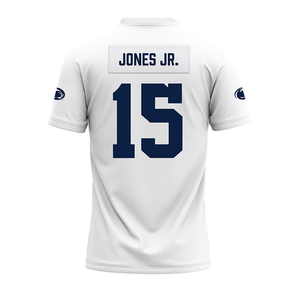 Penn State - NCAA Football : Keith Jones Jr. - White Premium Football Jersey-1