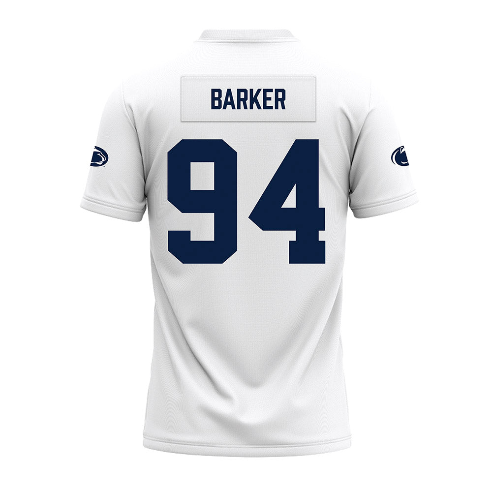 Penn State - NCAA Football : Ryan Barker - White Premium Football Jersey-1