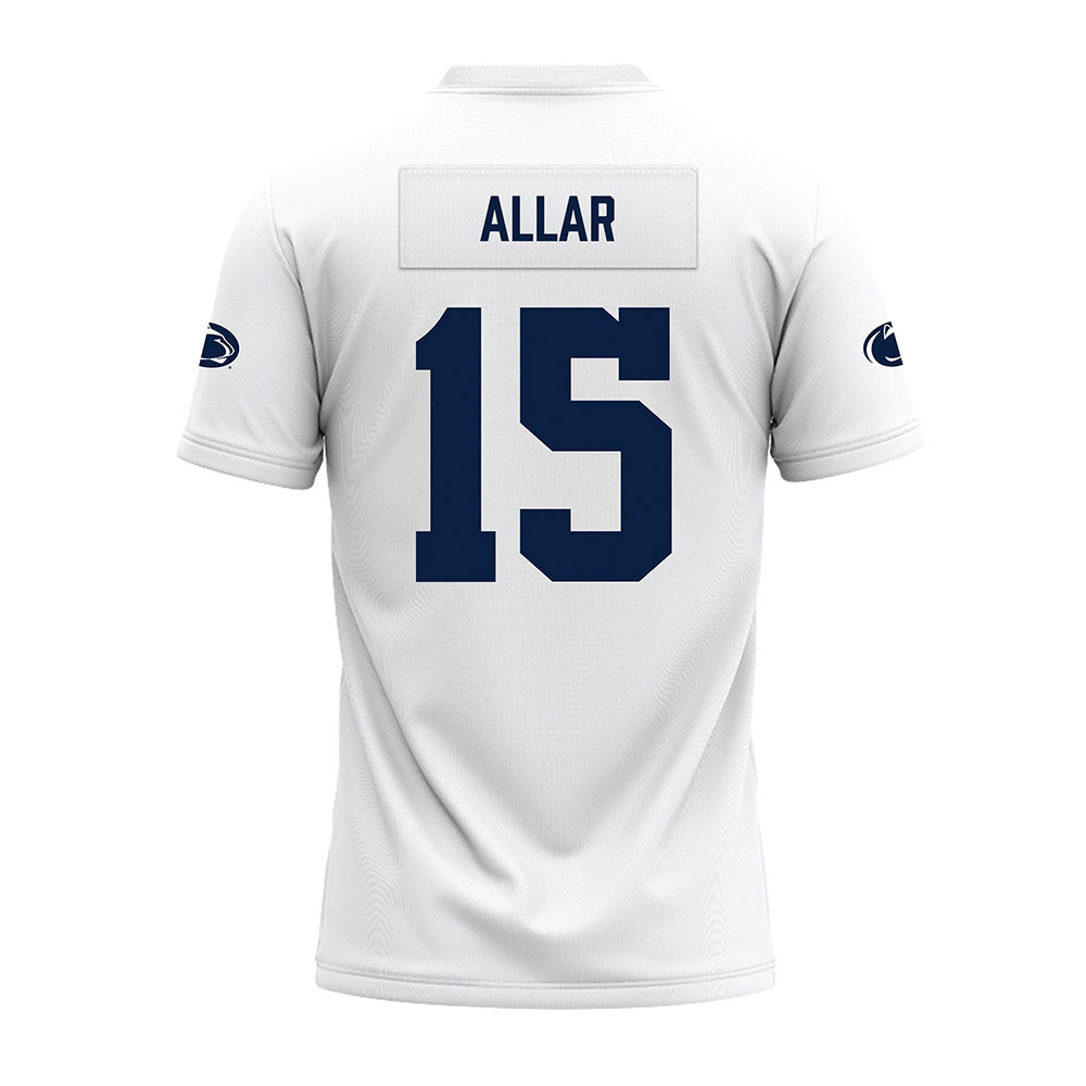 Penn State - NCAA Football : Drew Allar - White Premium Football Jersey-1