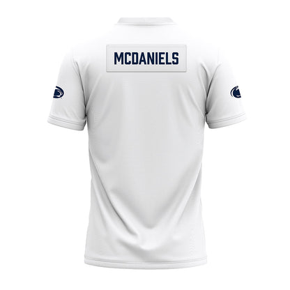 Penn State - NCAA Football : Ibn McDaniels - White Premium Football Jersey-1