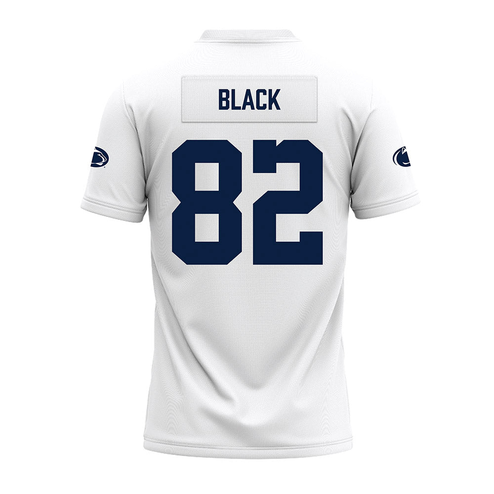 Penn State - NCAA Football : Ethan Black - White Premium Football Jersey-1