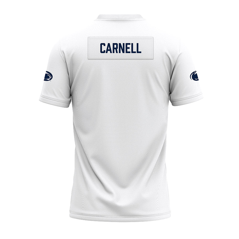 Penn State - NCAA Football : Alijah Carnell - White Premium Football Jersey-1