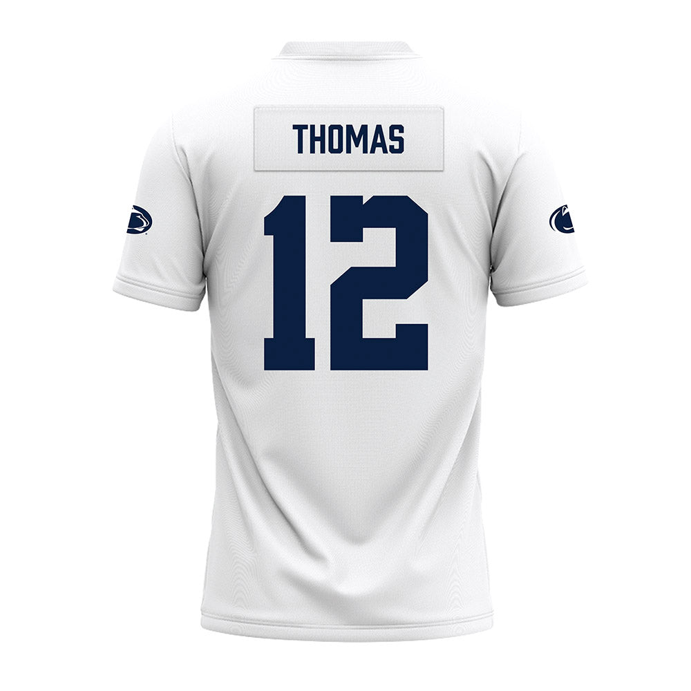 Penn State - NCAA Football : Xxavier Thomas - White Premium Football Jersey-1