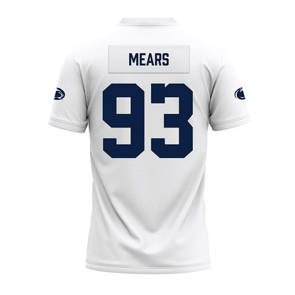 Penn State - NCAA Football : Bobby Mears - White Premium Football Jersey-1
