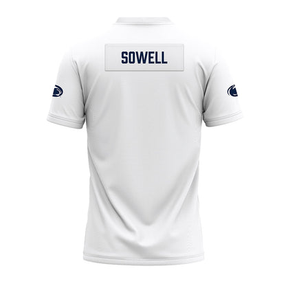 Penn State - NCAA Football : Hunter Sowell - White Premium Football Jersey-1