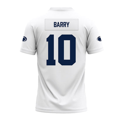 Penn State - NCAA Football : Connor Barry - White Premium Football Jersey-1