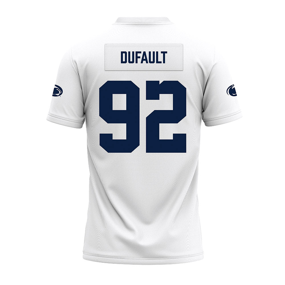 Penn State - NCAA Football : Andrew Dufault - White Premium Football Jersey-1