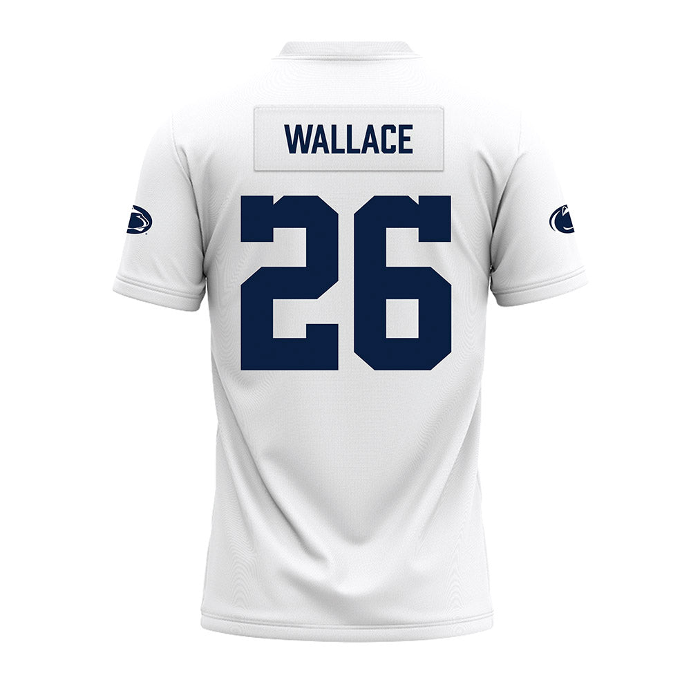 Penn State - NCAA Football : Cam Wallace - White Premium Football Jersey-1