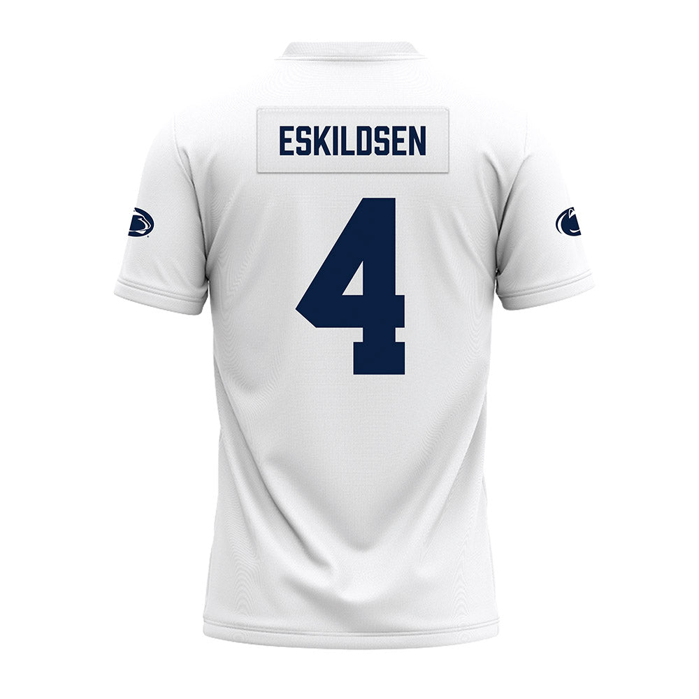 Penn State - NCAA Football : Brett Eskildsen - White Premium Football Jersey-1
