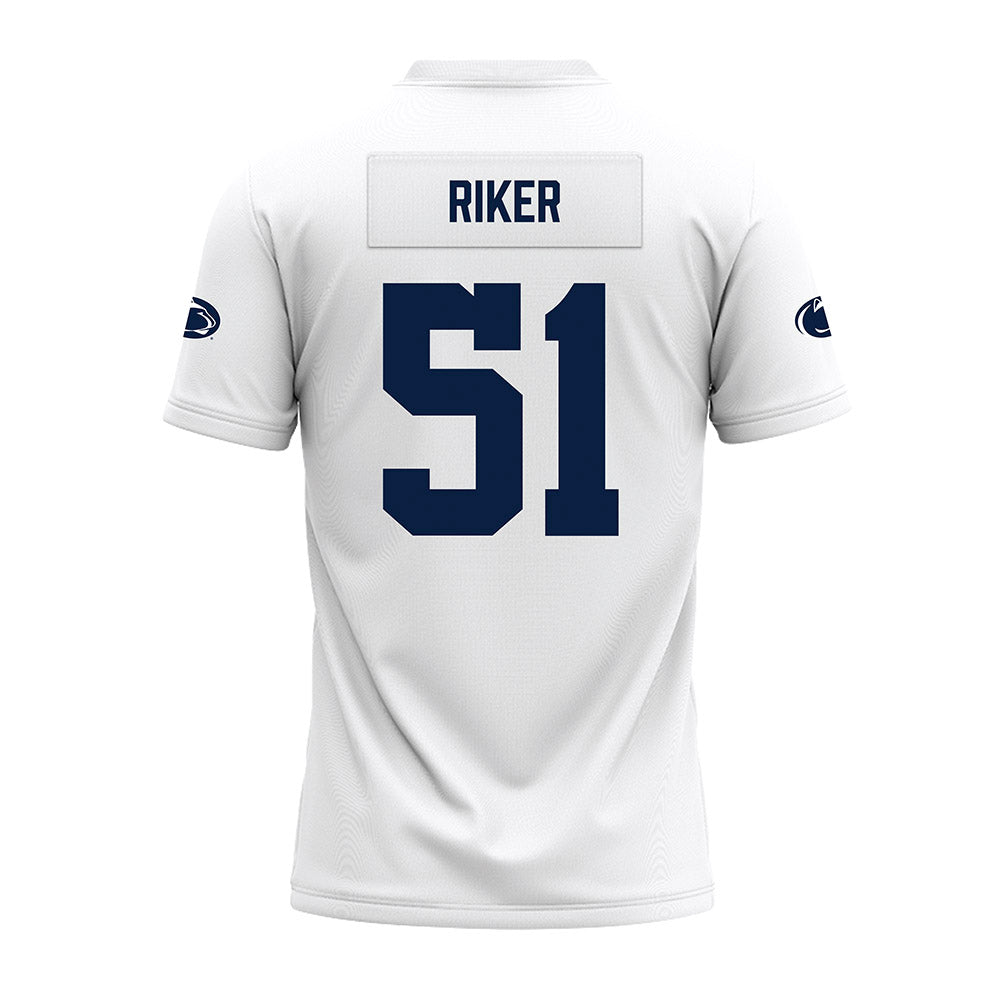 Penn State - NCAA Football : Brock Riker - White Premium Football Jersey-1