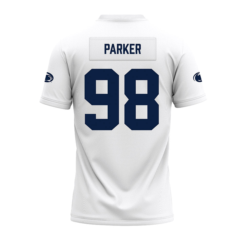 Penn State - NCAA Football : Matthew Parker - White Premium Football Jersey-1