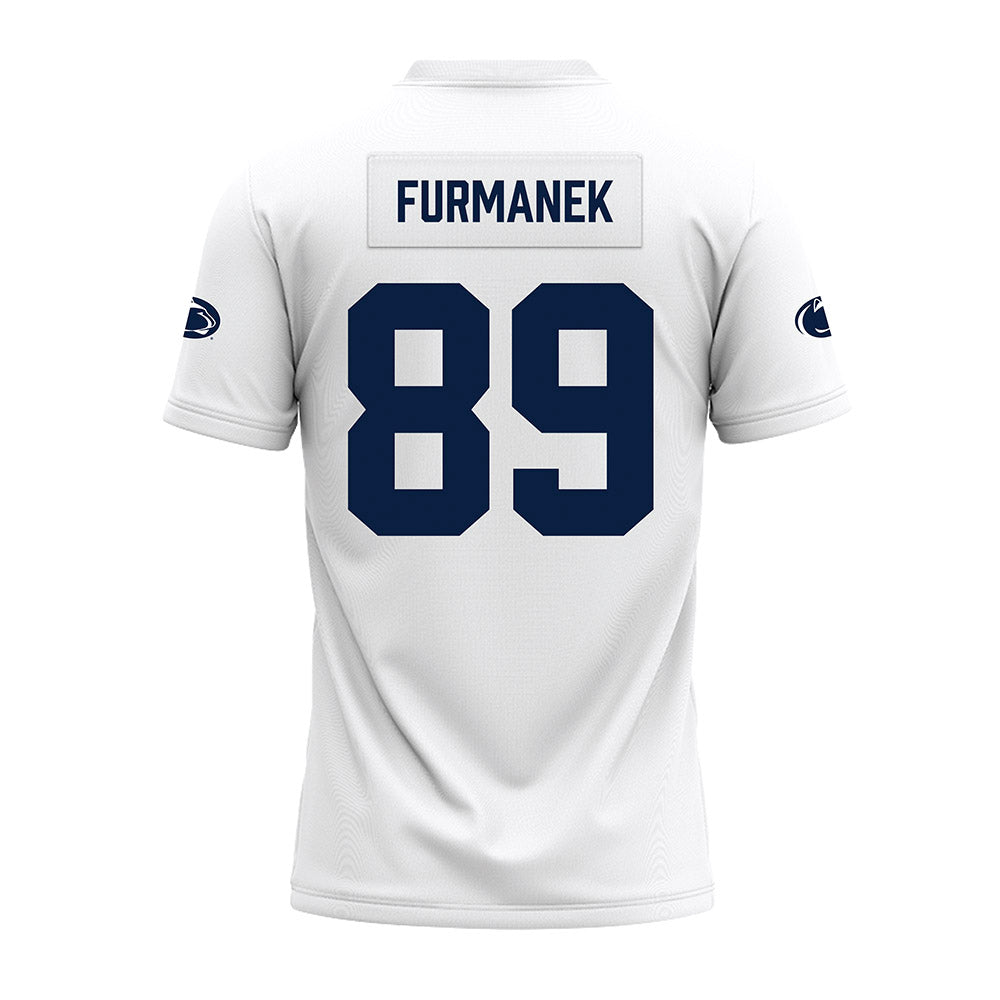 Penn State - NCAA Football : Finn Furmanek - White Premium Football Jersey-1