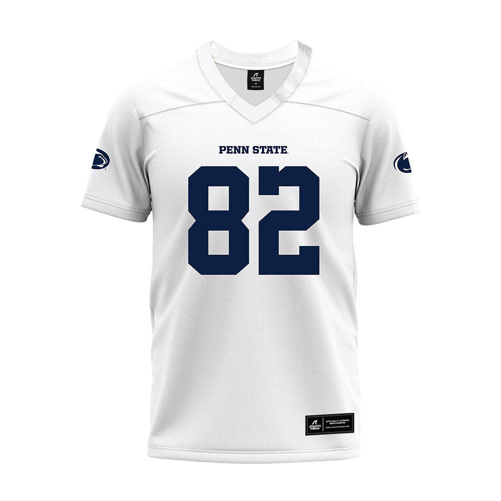 Penn State - NCAA Football : Ethan Black - White Premium Football Jersey-0