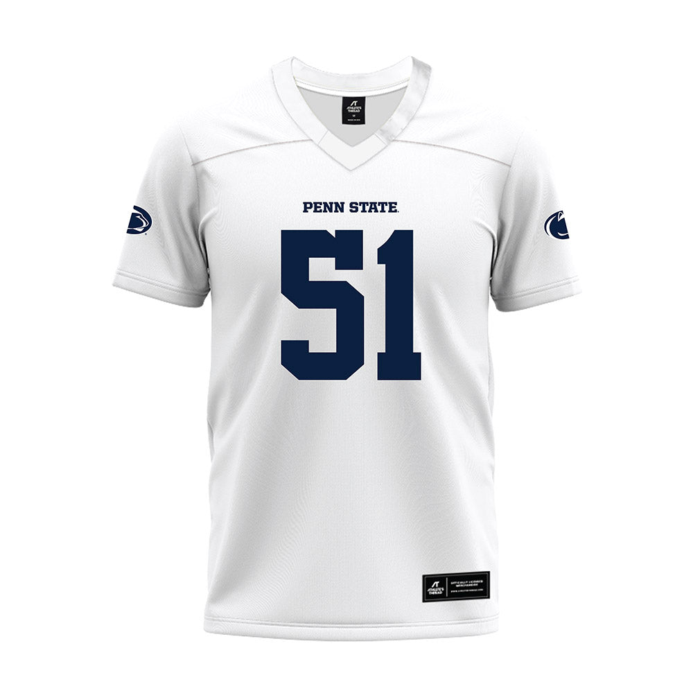 Penn State - NCAA Football : Brock Riker - White Premium Football Jersey-0