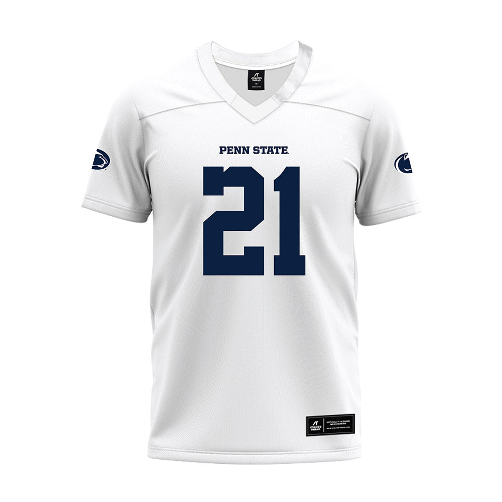 Penn State - NCAA Football : Carson Hansen - White Premium Football Jersey-0