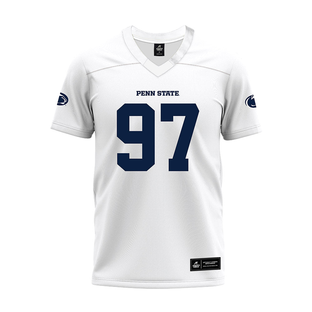 Penn State - NCAA Football : Keanu Williams - White Premium Football Jersey-0