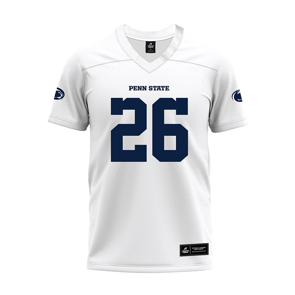 Penn State - NCAA Football : Cam Wallace - White Premium Football Jersey-0