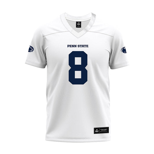 Penn State - NCAA Football : Karon Brookins - White Premium Football Jersey-0