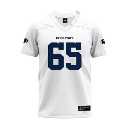 Penn State - NCAA Football : Jim Fitzgerald - White Premium Football Jersey-0