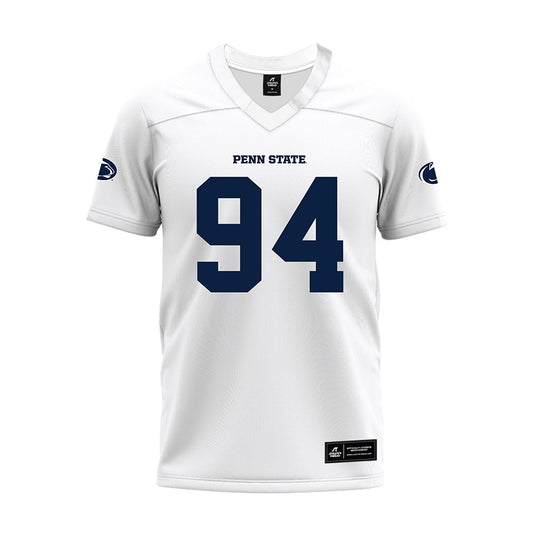 Penn State - NCAA Football : Ryan Barker - White Premium Football Jersey-0