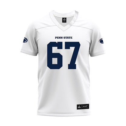 Penn State - NCAA Football : Henry Boehme - White Premium Football Jersey-0
