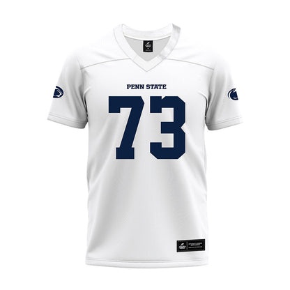 Penn State - NCAA Football : Caleb Brewer - White Premium Football Jersey-0
