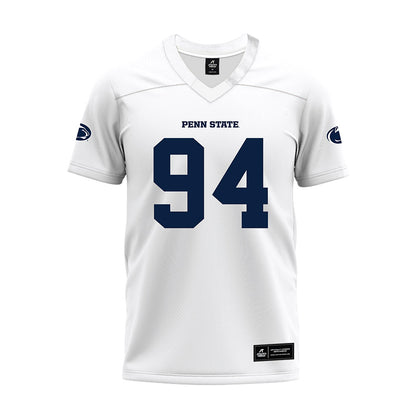 Penn State - NCAA Football : Ryan Barker - White Premium Football Jersey-0