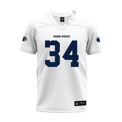 Penn State - NCAA Football : Chris Fileppo - White Premium Football Jersey-0