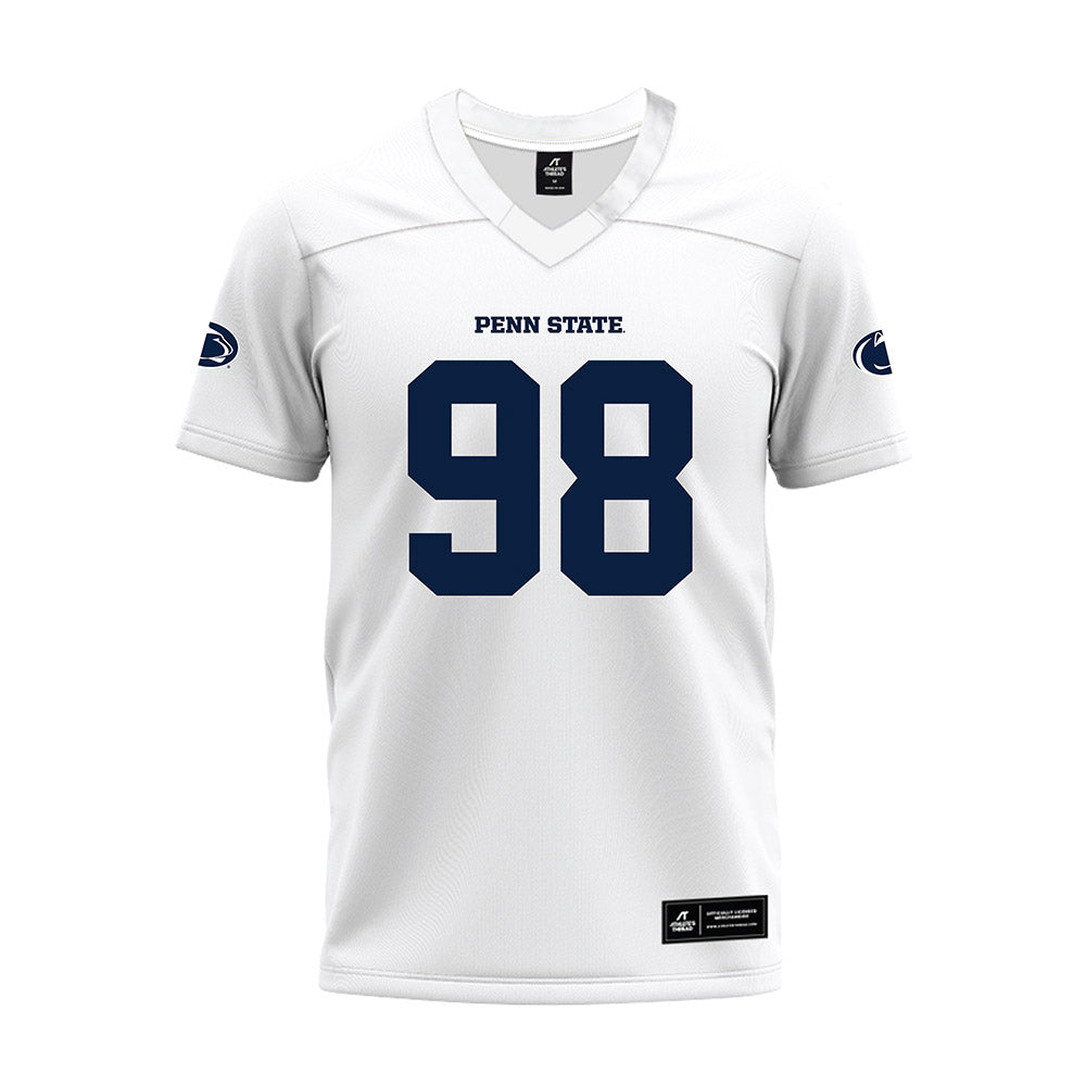 Penn State - NCAA Football : Matthew Parker - White Premium Football Jersey-0
