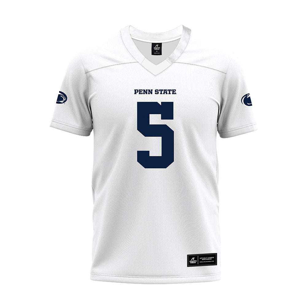 Penn State - NCAA Football : Daryus Dixson - White Premium Football Jersey-0