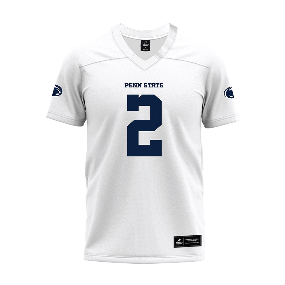 Penn State - NCAA Football : Audavion Collins - White Premium Football Jersey-0
