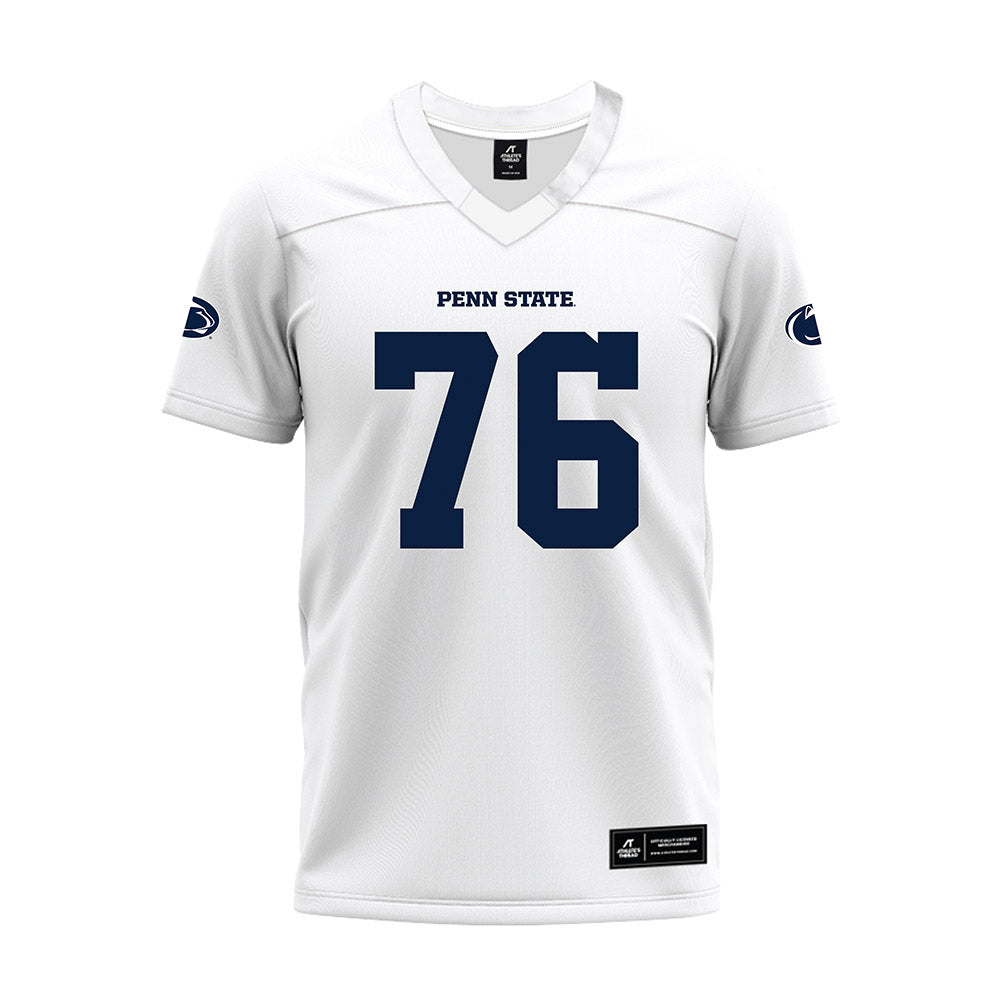 Penn State - NCAA Football : Hunter Albright - White Premium Football Jersey-0