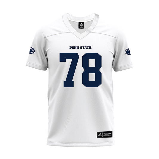 Penn State - NCAA Football : Malachi Goodman - White Premium Football Jersey-0